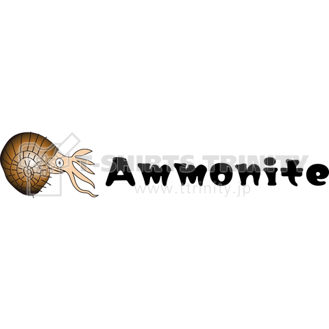 <キッズアート>アンモナイト ammonite