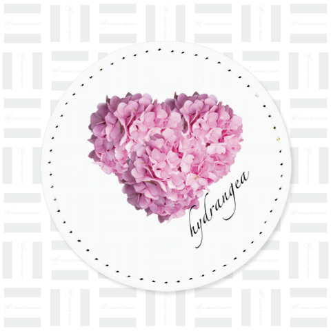 紫陽花 ハート ピンク hydrangea Heart pink