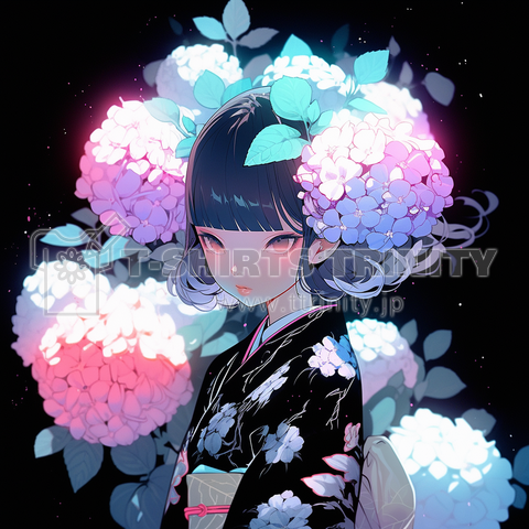 紫陽花girl