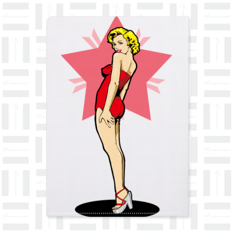 バックプリントPinup girl