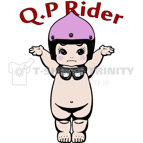 Qp Rider キューピーライダー デザインtシャツ通販 Tシャツトリニティ