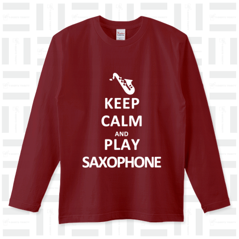 keep calm and play saxophone