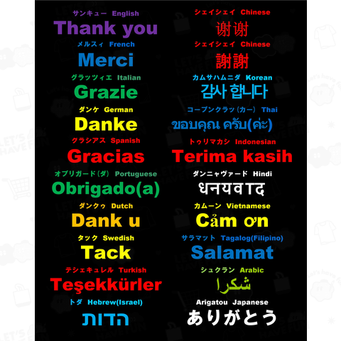 世界のありがとう 20言語3