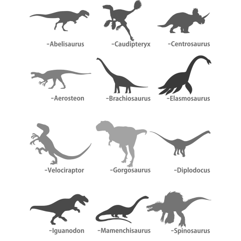 恐竜図鑑 mono ver