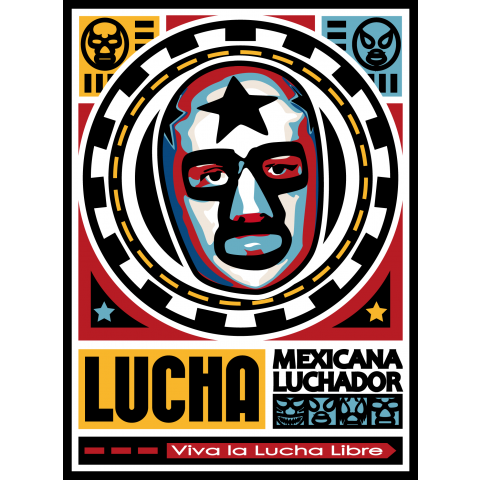 Viva La Lucha Libre デザインtシャツ通販 Tシャツトリニティ