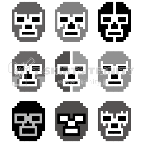 PIXEL LUCHADOR mono