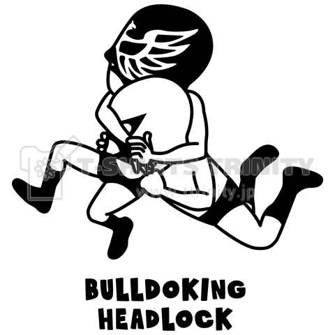 (バックプリント)BULLDOLING HEADLOCK