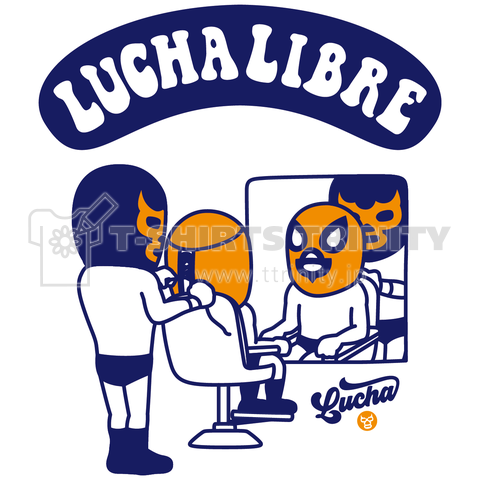 (バックプリント)LUCHA LIBRE#129