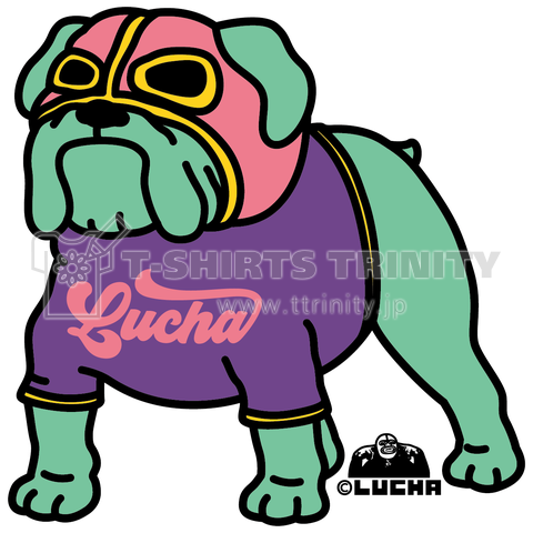 (バックプリント)LUCHADOG#5