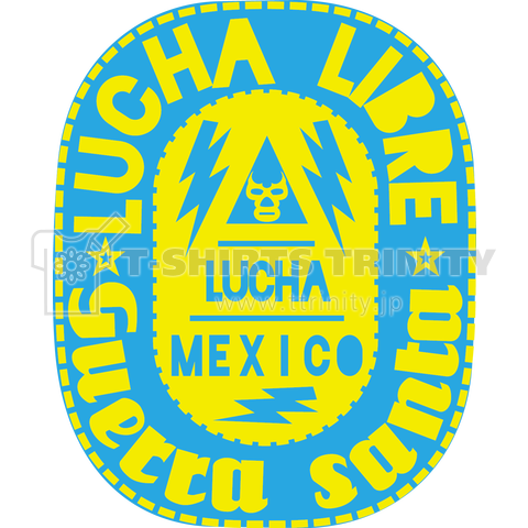 (バックプリント)LUCHA-MEXICO dos