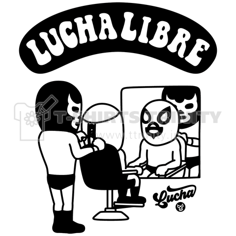 (バックプリント)LUCHA LIBRE#129mono