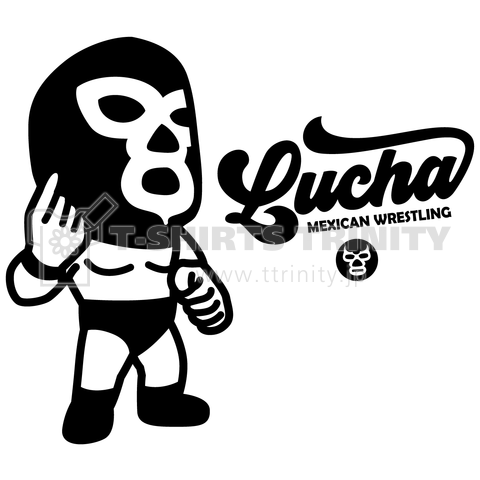 (バックプリント)LUCHA#84mono