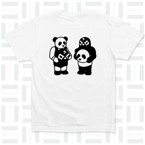 (バックプリント)Lucha Panda#3