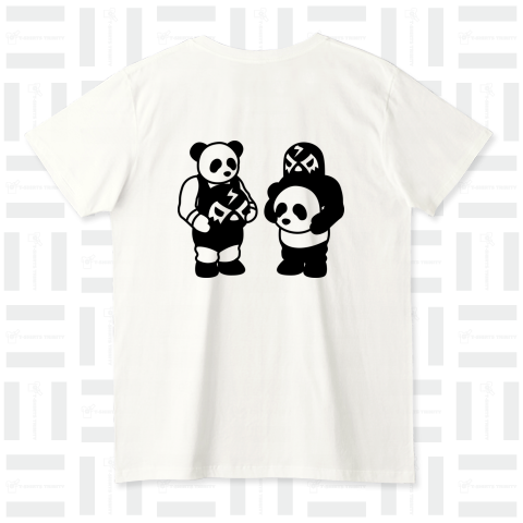 (バックプリント)Lucha Panda#3