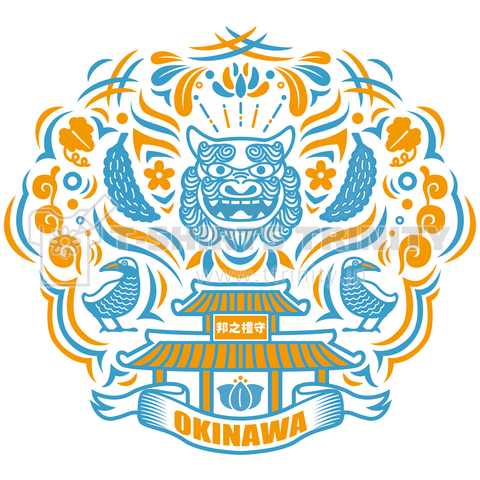 (バックプリント)Okinawa