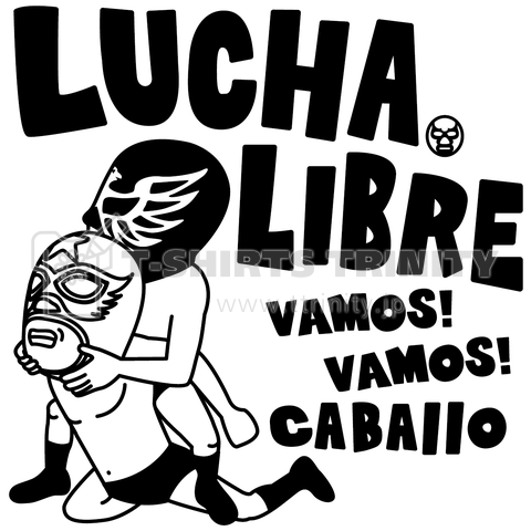 (バックプリント)LUCHA LIBRE#71mono