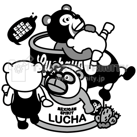 OSO LUCHADORES#5mono