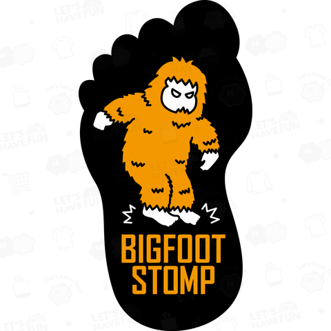 (バックプリント)BIGFOOT STOMP