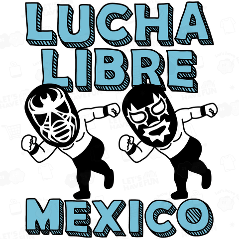 (バックプリント)LUCHA LIBRE MEXICO5c