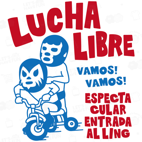 (バックプリント)LUCHA LIBRE#148