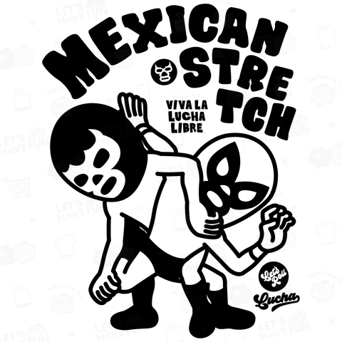 (バックプリント)MEXICAN STRETCHmono