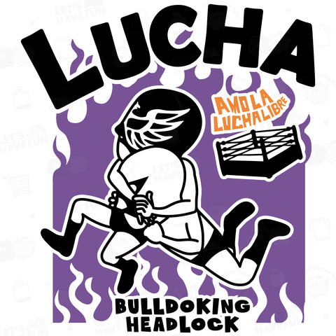 (バックプリント)LUCHA#91