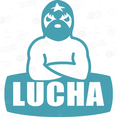 (バックプリント)LUCHA LOGO#16