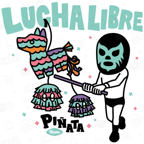 (バックプリント)LUCHA LIBRE#155