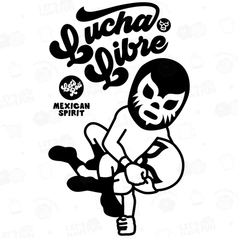 (バックプリント)LUCHA LIBRE#150