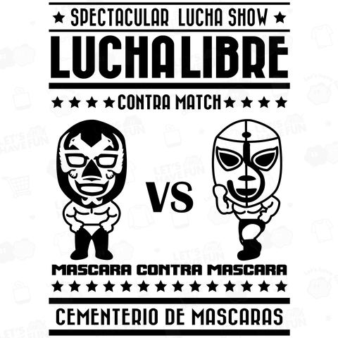 (バックプリント)Vamos!Luchador!