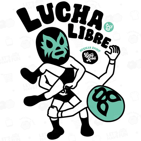 (バックプリント)LUCHA LIBRE#157