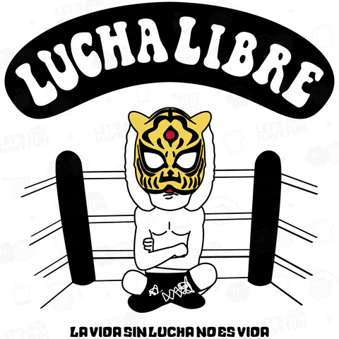 (バックプリント)La Luchador15