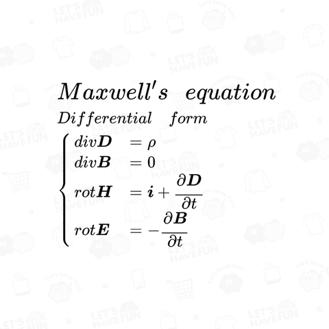 マクスウェルの方程式