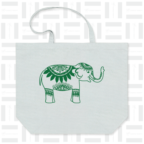 Ethnic Elephant-グリーン-