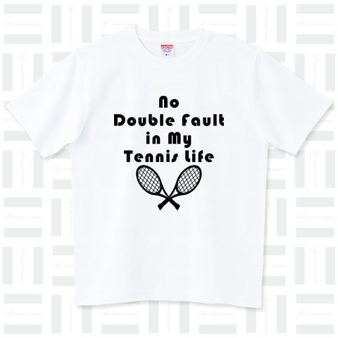 テニス 『No Double Fault in My Tennis Life』