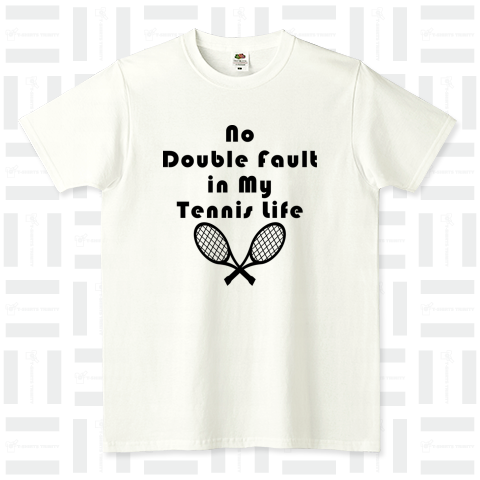 テニス 『No Double Fault in My Tennis Life』