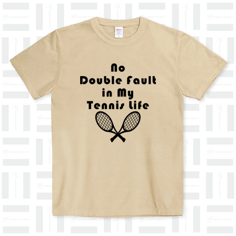 テニス 『No Double Fault in My Tennis Life』