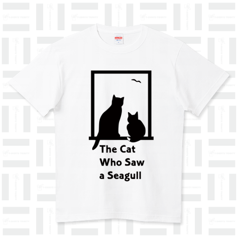 The Cat Who Saw a Seagull - イラスト《図案位置 拡大縮小 文字入れ等カスタマイズ可能》