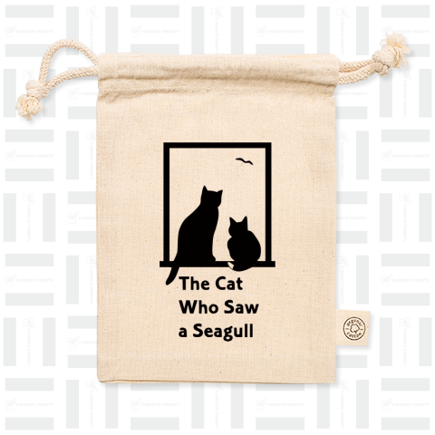The Cat Who Saw a Seagull - イラスト《図案位置 拡大縮小 文字入れ等カスタマイズ可能》