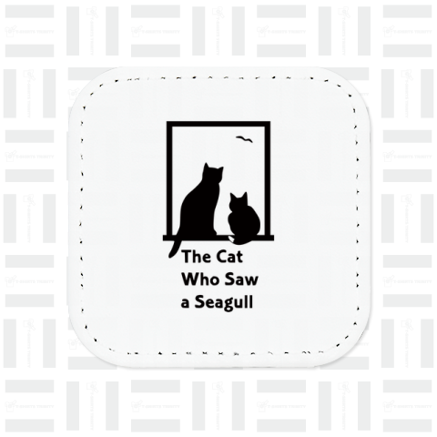 The Cat Who Saw a Seagull - イラスト《図案位置 拡大縮小 文字入れ等カスタマイズ可能》