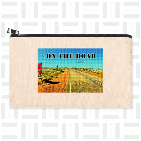 ON THE ROAD - POP《図案位置 拡大縮小 文字入れ等 カスタマイズ可能》