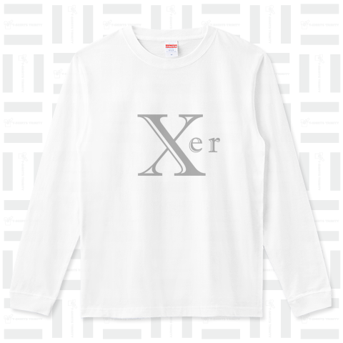 Xer (ライトグレー文字) - 239204I