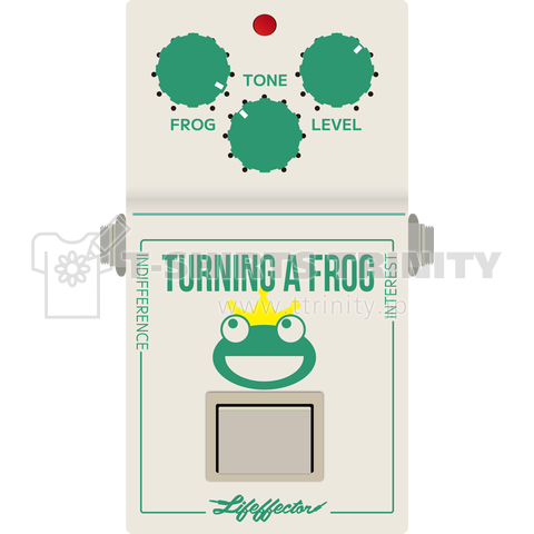 TURNING A FROG(WHITE)