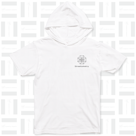ストリート 幾何学 螺旋 模様 メタトロンキューブ マカバ スピリチュアル ファッション 夏 メンズ レディース キッズ 白 White Tシャツ