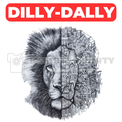 DILLY-DALLY ロゴTシャツ