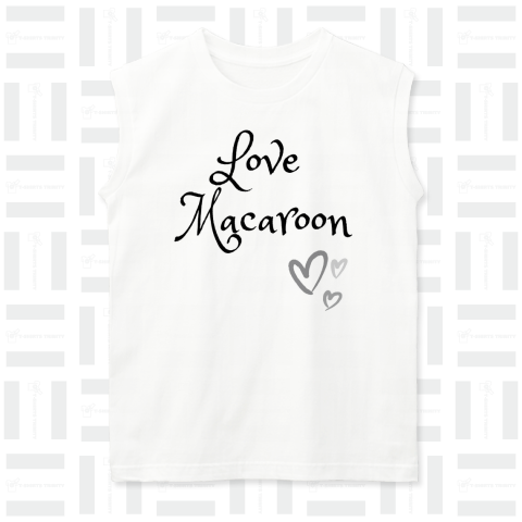 love macaroon heart