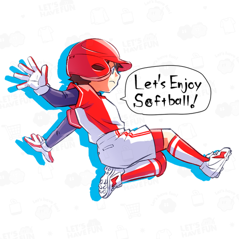 スライディング_Let's Enjoy Softball!