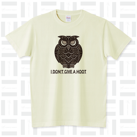 I don't give a hoot スタンダードTシャツ(5.6オンス)