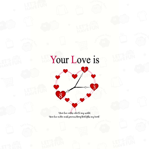 Your Love is (スマホケース用)