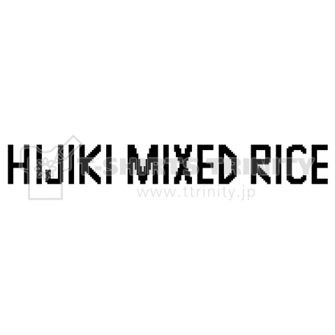 HIJIKI MIXED RICEのロゴデザイン